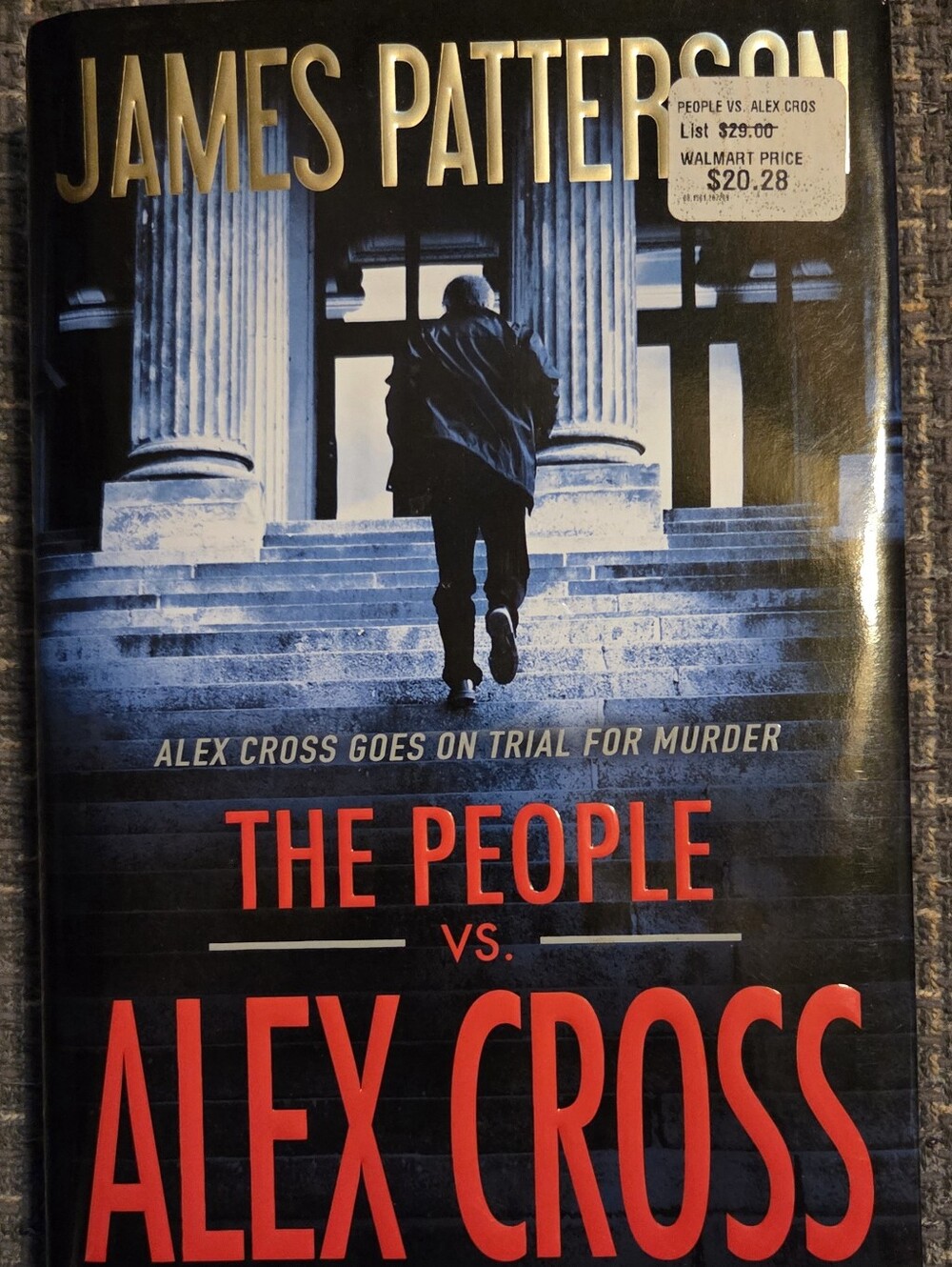 The People vs. Alex Cross Hardcover Book - James Patterson